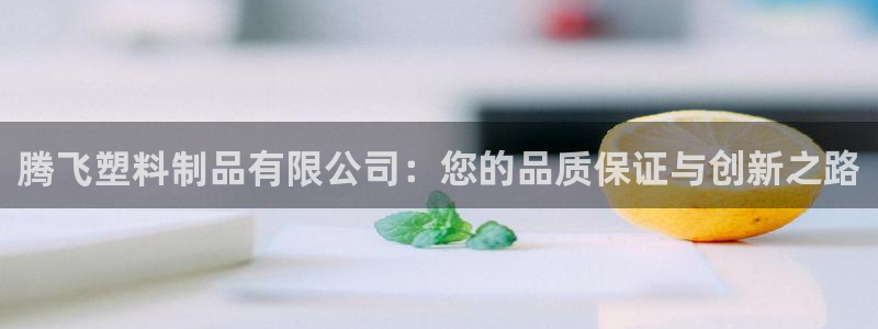 太阳集团app十佳平台有哪些：腾飞塑料制品有限公司：您的品质