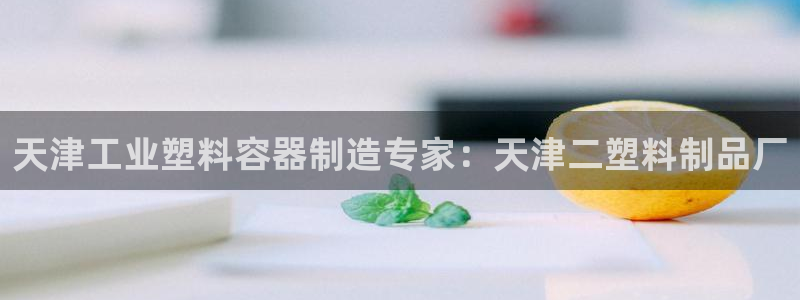 太阳app官网：天津工业塑料容器制造专家：天津二塑料制品厂