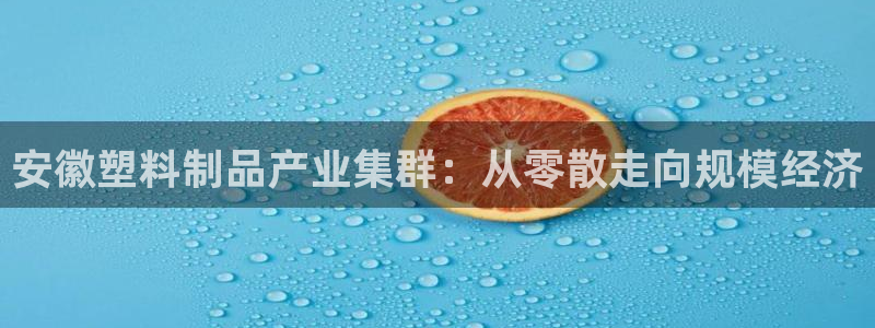 太阳集团娱乐场：安徽塑料制品产业集群：从零散走向规模经济